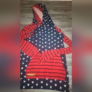 Simply Southern American Flag pullover
